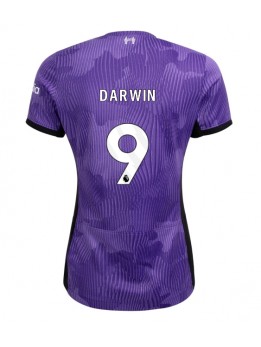 Billige Liverpool Darwin Nunez #9 Tredjedrakt Dame 2023-24 Kortermet